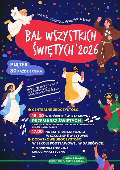 Bal Wszystkich Świętych w Bytowie – 30 października 2026