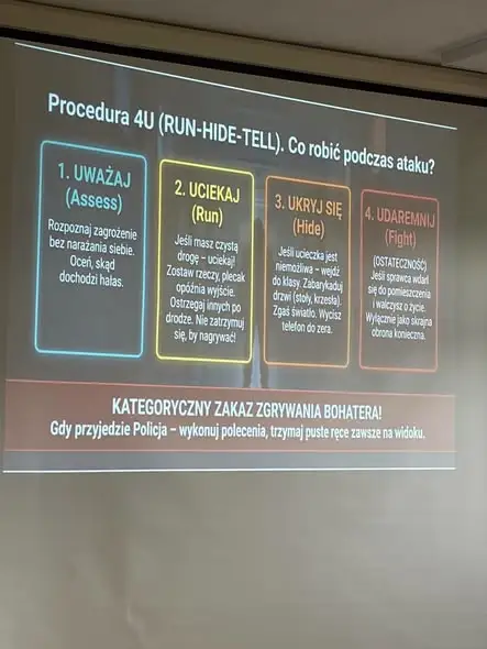 Uczniowie z Bytowa uczyli się bezpieczeństwa i odpowiedzialności prawnej